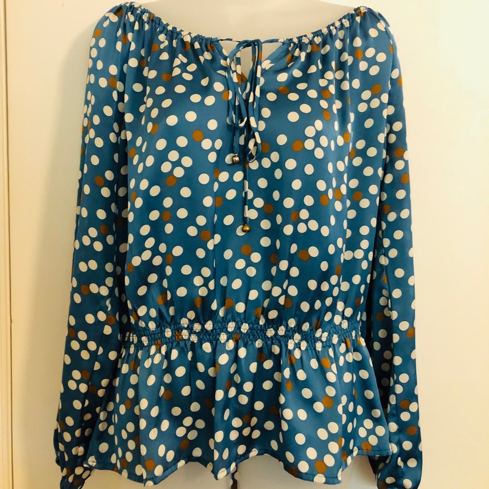 Ellen Tracy Peplum Blouse